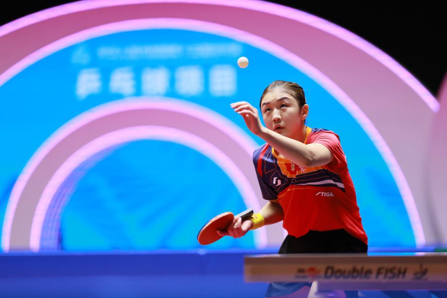 陈梦4-2逆转蒯曼 晋级十五运会乒乓球女单半决赛